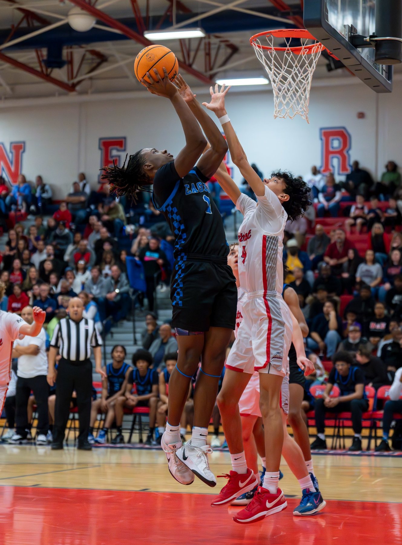 Basketball layup